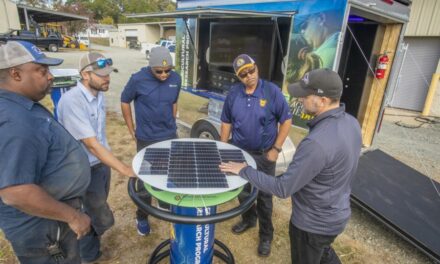 Solar Charging Trailer Powers Up